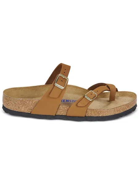 Šľapky Birkenstock hnedá