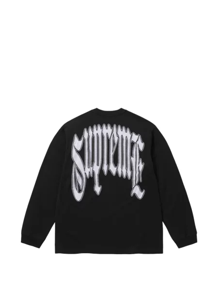 Lung tricou Supreme negru