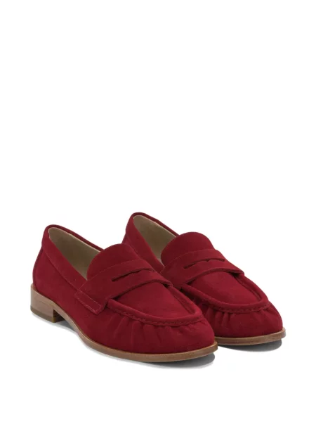 Loafers Strategia Shoes σουέντ κόκκινο