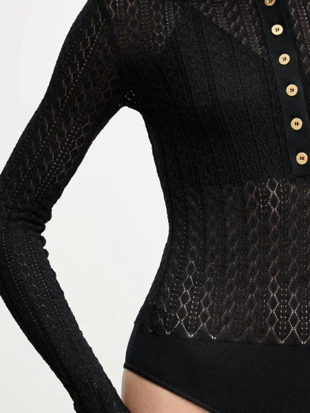 Боди Elisabetta Franchi черное