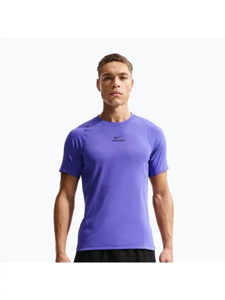 Tricou de antrenament bărbați Nike Pro Training Dri-Fit persian violet/black negru