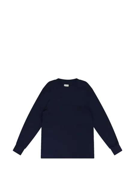 Lung tricou Aimé Leon Dore cu decolteu rotund albastru