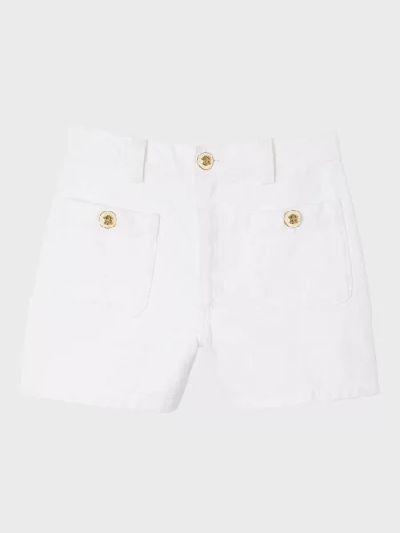 Джинсові шорти Sandro білі