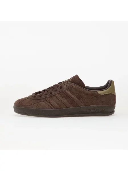 Велурени маратонки adidas Originals Gazelle Indoor мъжки кафяво
