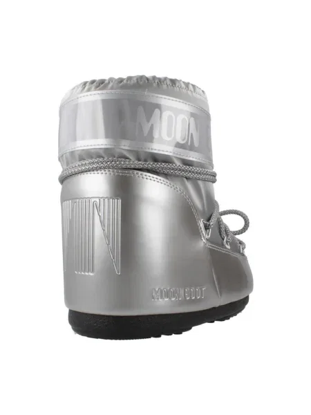 Dámske snehule Moon Boot Icon Low Glance silver sivá