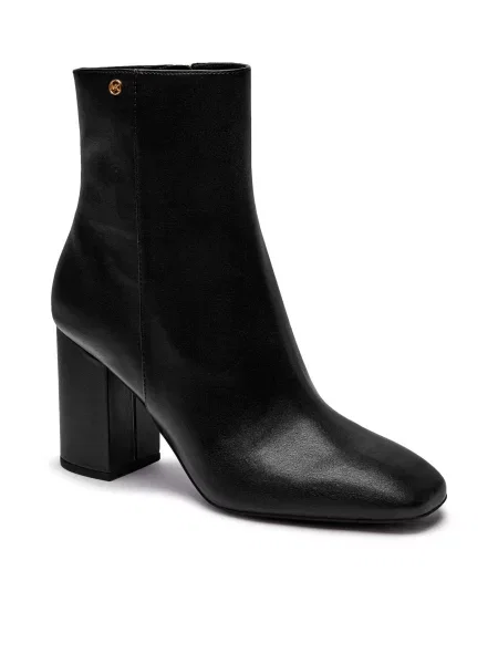 Michael Kors Botine cu Hazel cu adaos de piele negru