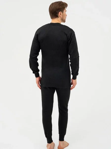 Термобелье Lux Cotts Wool черное