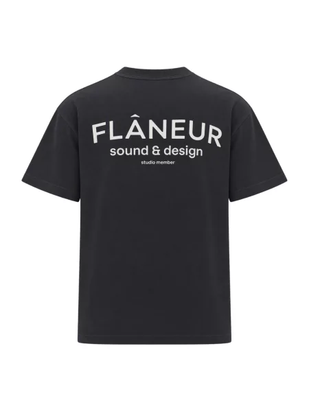 Flâneur T-Shirt schwarz czarna