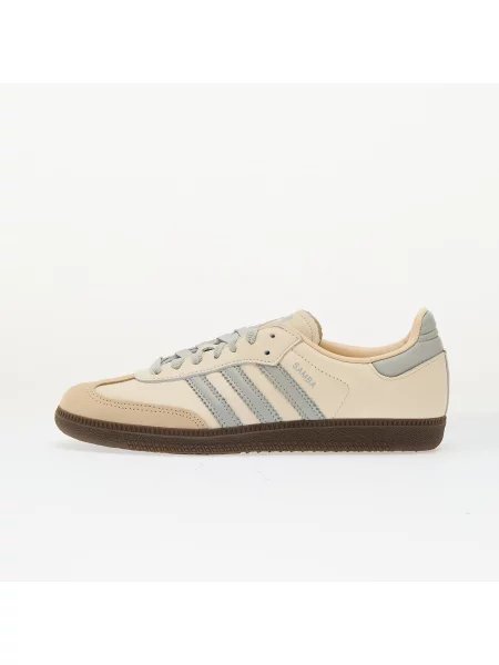 Adidas Originals sneakersy skórzane Samba OG W beżowy