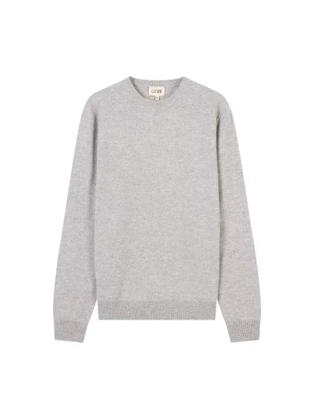 GOBI Cashmere Pulover deschis gri