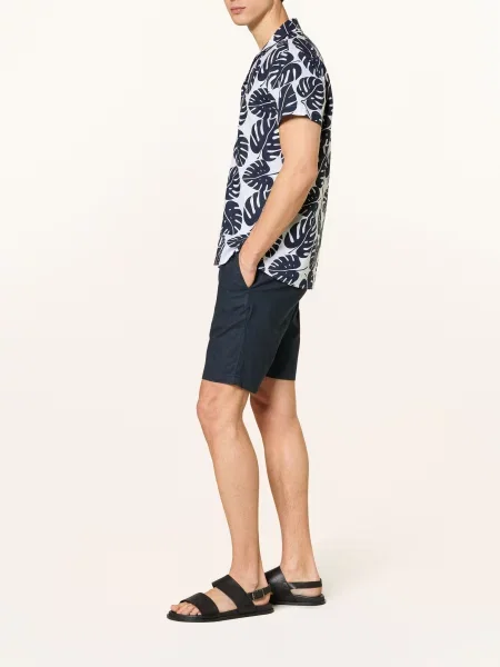 Strokesman's Šortky Regular Fit S Kapsičkami tmavě modrá