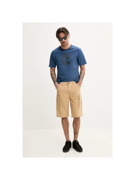 Szorty cargo Timberland beżowe