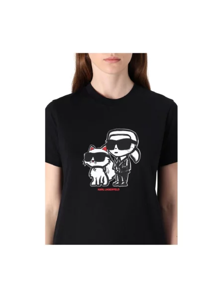 Karl Lagerfeld t-shirt czarny
