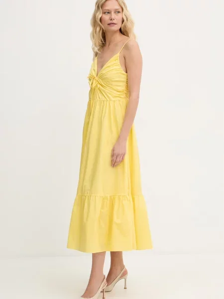 MICHAEL Michael Kors rochie din galben