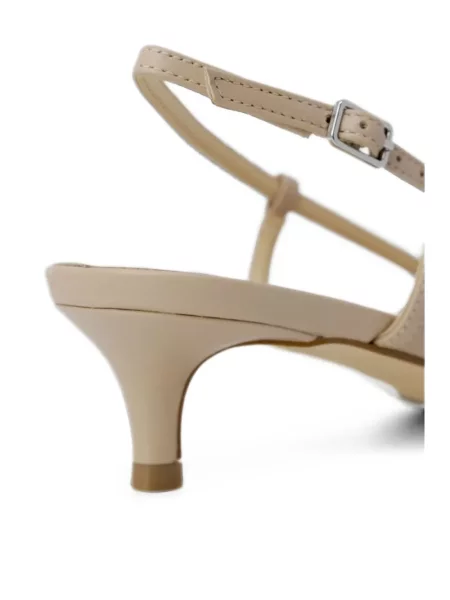 Pantofi cu toc Guess slingback cu autograf