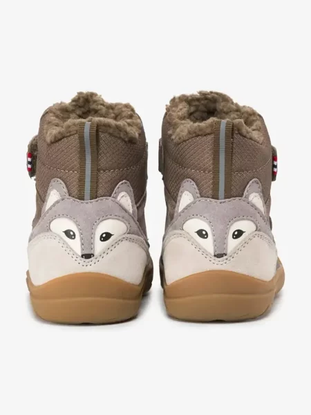 Viking Kids gyerek téli cipő Alv Barefoot Paw Warm WP 2V zöld