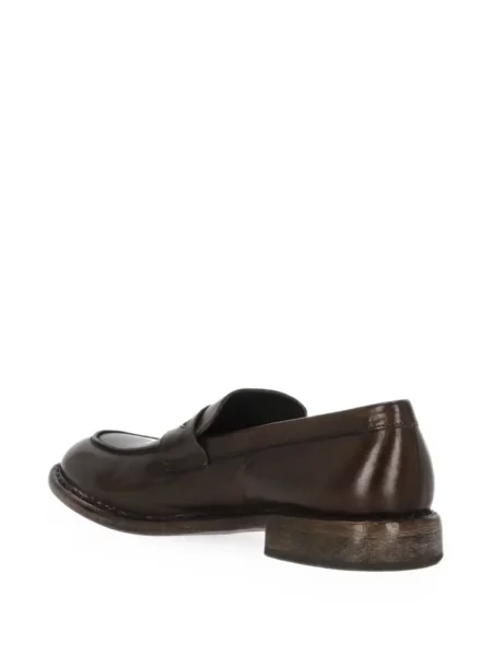 Bőr loafer Moma barna