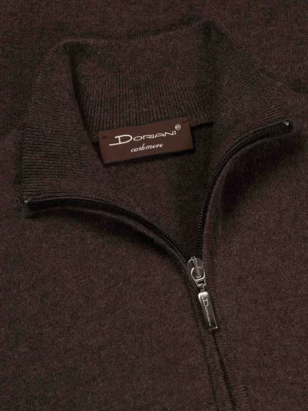 Pulover Doriani Cashmere din cașmir maro