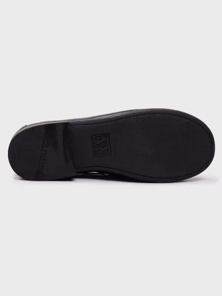 Лоферы Armani Exchange черные