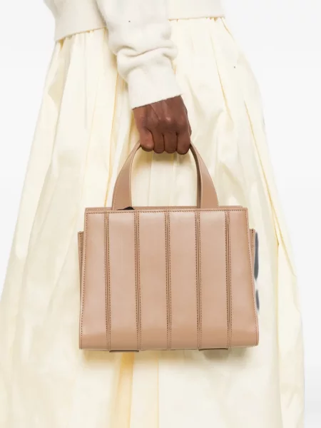 Geantă shopper Max Mara din piele