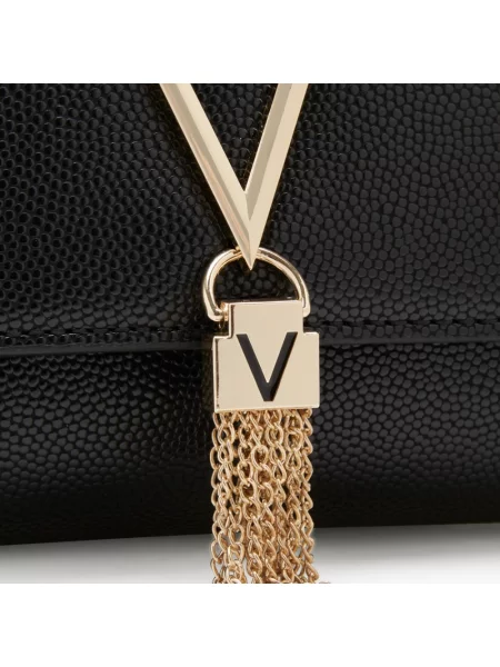 Torebka Valentino skórzana biznesowa czarna