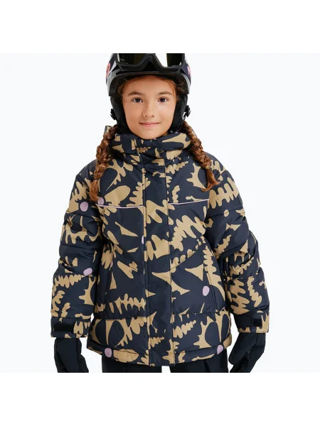 Geacă de snowboard pentru copii ROXY Askamoon fennel seed/big flower Rg