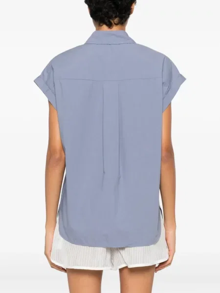 Top Matteau albastru