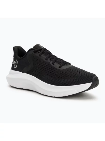 Мъжки обувки за бягане Under Armour Charged Rogue 5 black/black/white бяло
