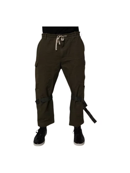 Spodnie cargo Dolce And Gabbana brązowe