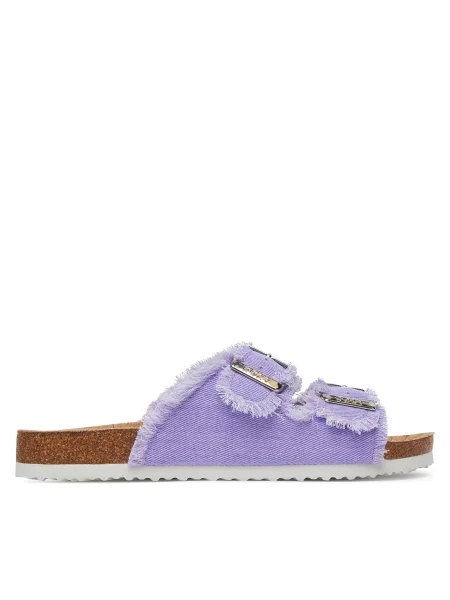 Šľapky Roxy fialová