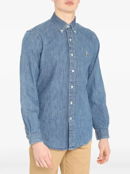 Cămașă Polo Ralph Lauren albastru