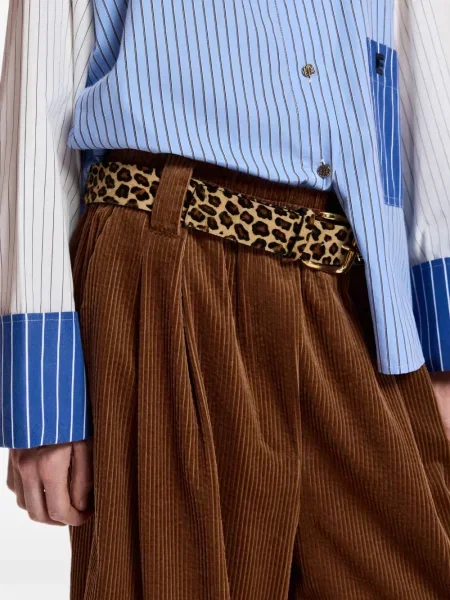 Curea Essentiel Antwerp cu imagine cu model leopard