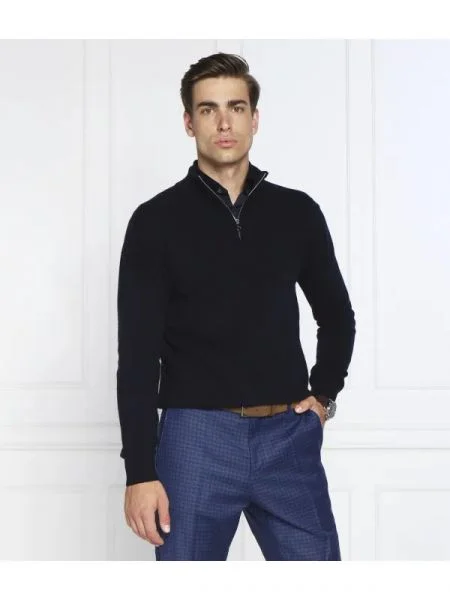 Oscar Jacobson Pulover cu adaos de lână și cașmir