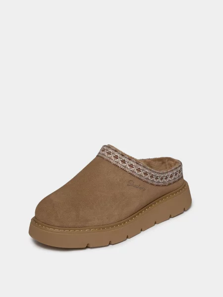 Угги Skechers KEEPSAKES LITE замша/текстиль коричневий