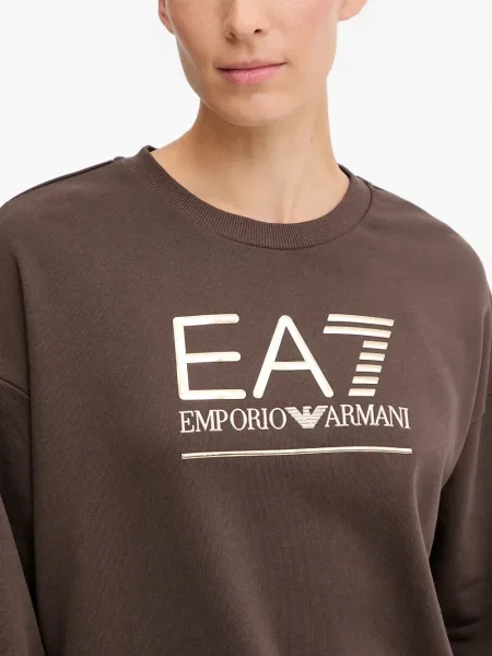 Суитчър Ea7 Emporio Armani кафяво
