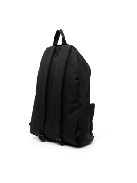 Lniana torba Balenciaga Explorer czarna