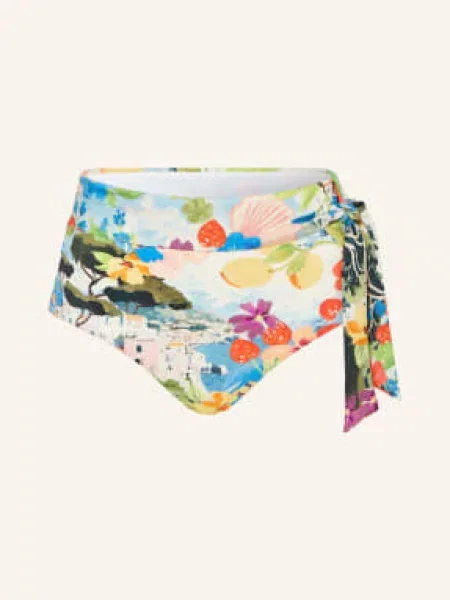 Maryan Mehlhorn Majtki Bikini Z Wysokim Stanem Riviera gruen czerwony