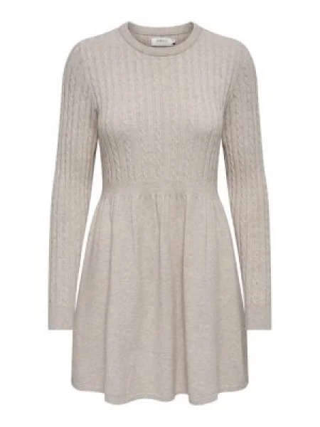 ONLY Rochie tricotată bej
