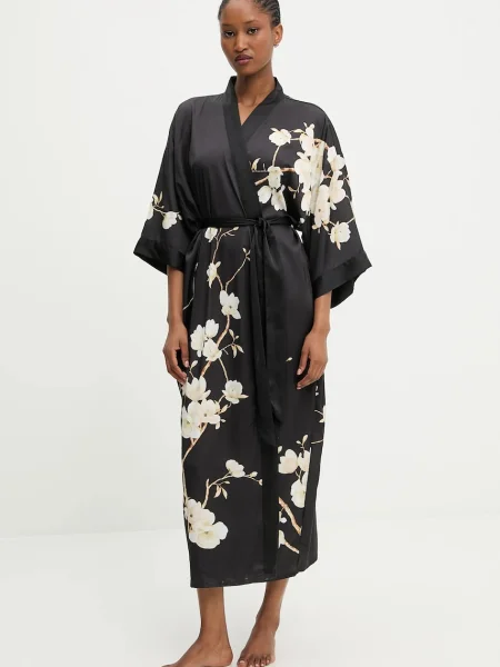 Халат Answear.LAB черно