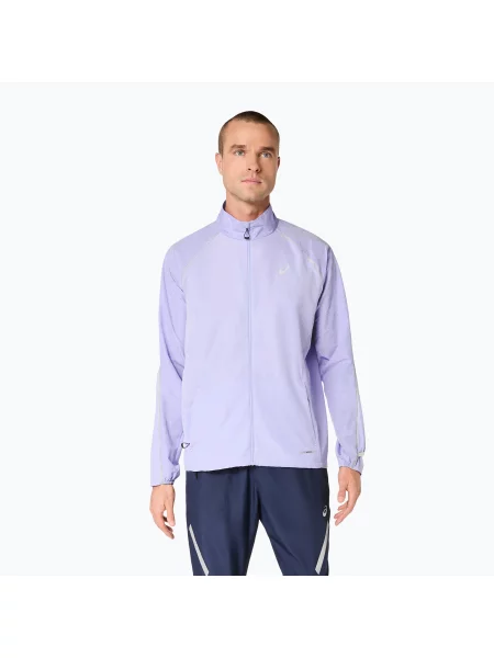 Kurtka do biegania ASICS Road Lite-Show Jacket vapor fioletowa