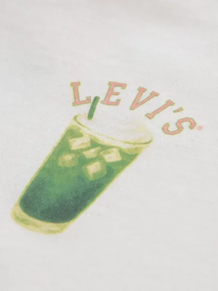 Dětské tričko Levi's bílé