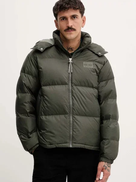 Дънково яке Tommy Jeans зелено