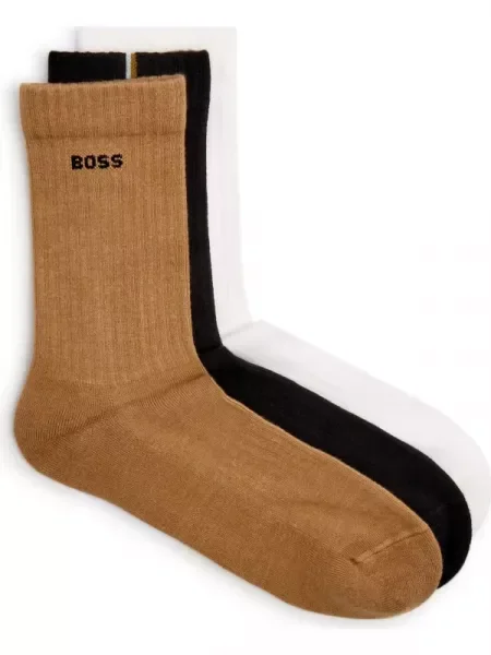 BOSS BLACK 3 db-os zokni szett fekete