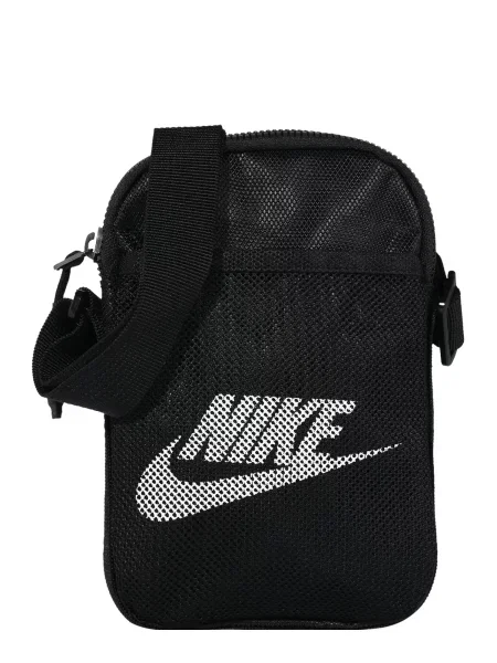 Nike Sportswear Geantă de umăr Heritage negru alb