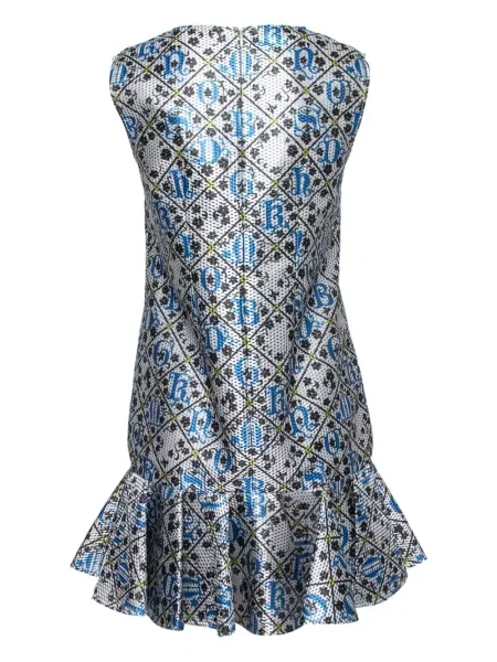 Rochie Mary Katrantzou cu imagine gri