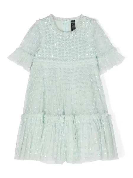 Sukienka dziecięca Needle & Thread zielona