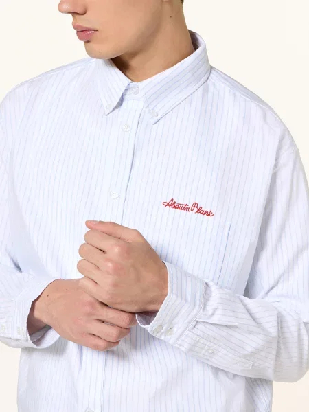 About:Blank Koszula Oxford Comfort Fit blau biała