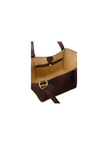 Kabelka Lauren Ralph Lauren hnědá