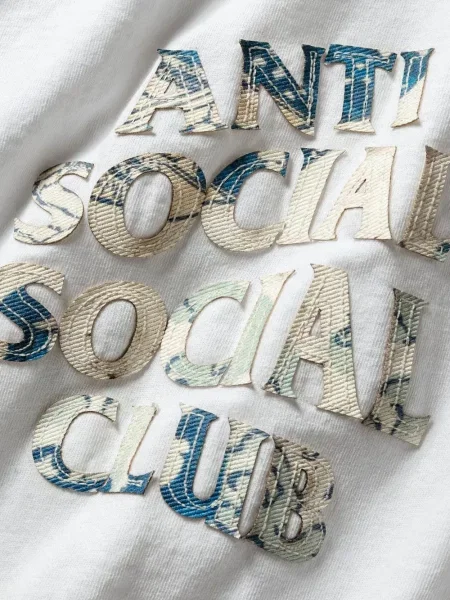 Тениска Anti Social Social Club бяло