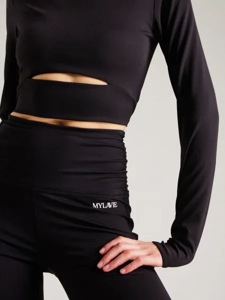 MYLAVIE by Sarah Harrison Sportski top crna